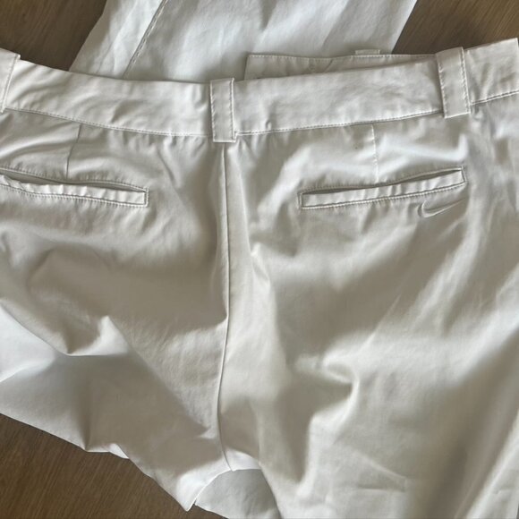 Nike Women's White Golf Dri-Fit Tour Performance Pants Size 12 - Picture 10 of 10